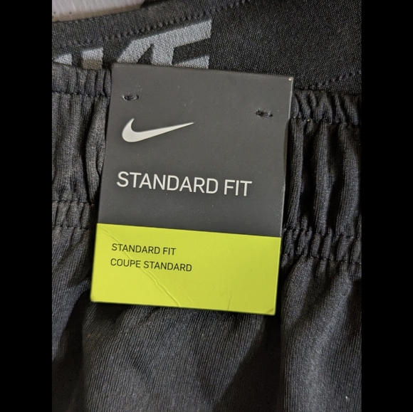 RARE Nike Dri Fit Drawstring Shorts NWT VTG Style Explosive Graphic Logo Coupe M - Picture 6 of 10